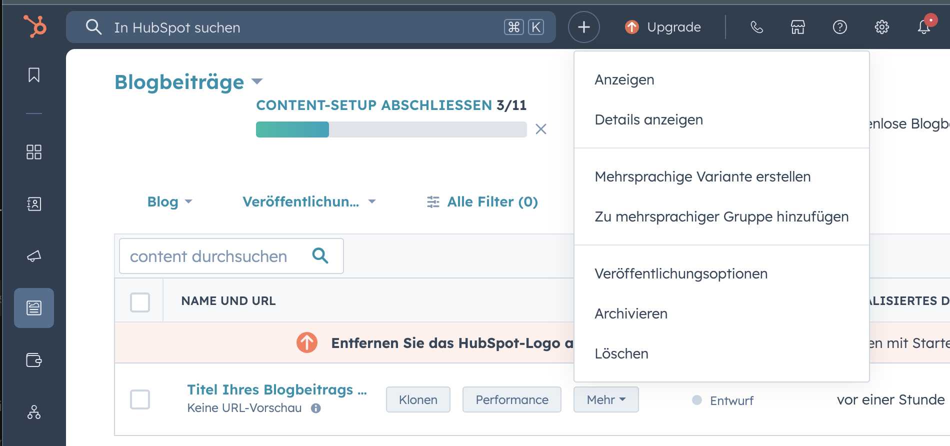 Hubspot Rss Feed Einrichten Schritt 2